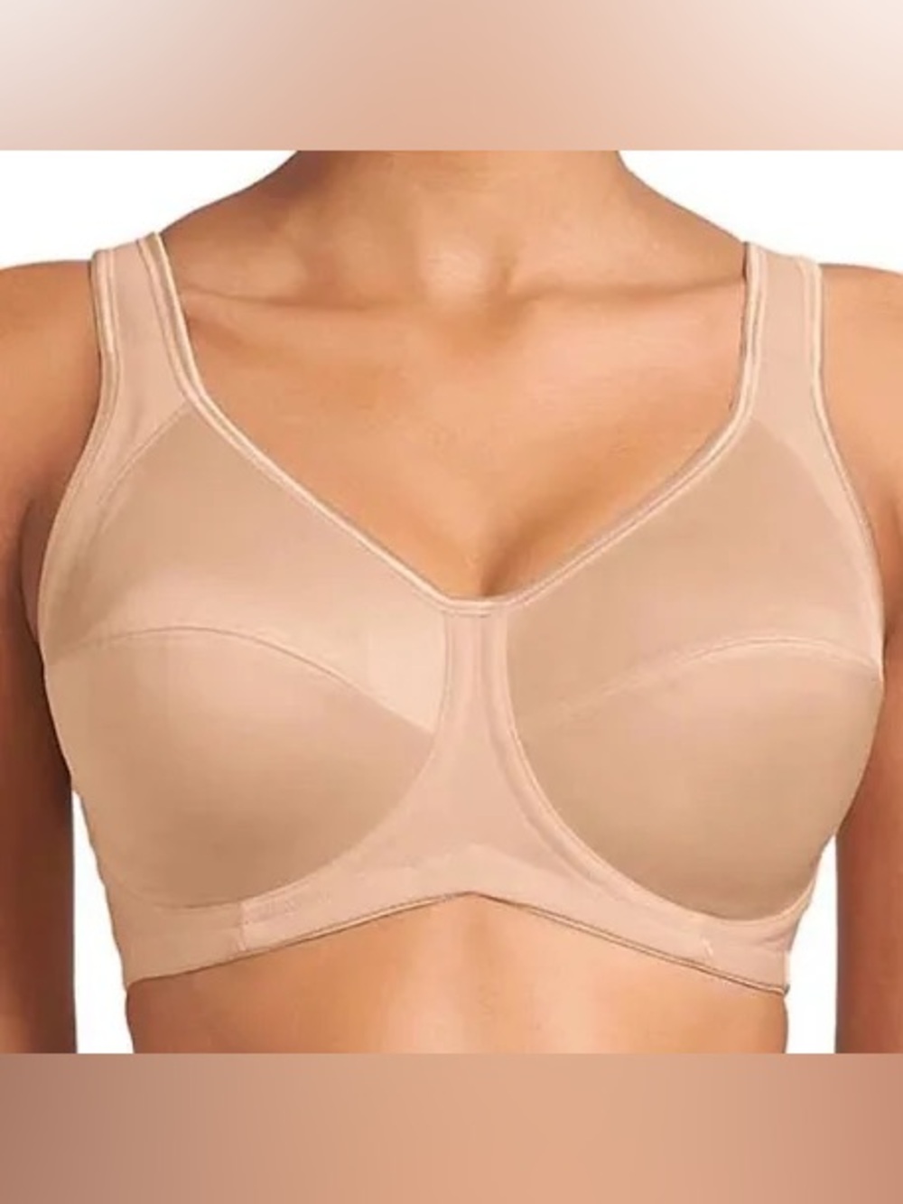 Freya Core Underwire Sports Bra (Style AA4002) - size 38F - Nude